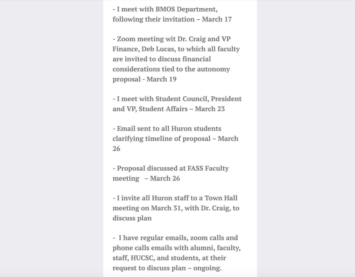 Barry Craig Email 3/3